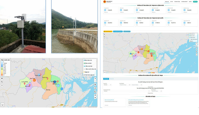 Hệ thống giám sát dự báo thiên tai của GB Technology 2022